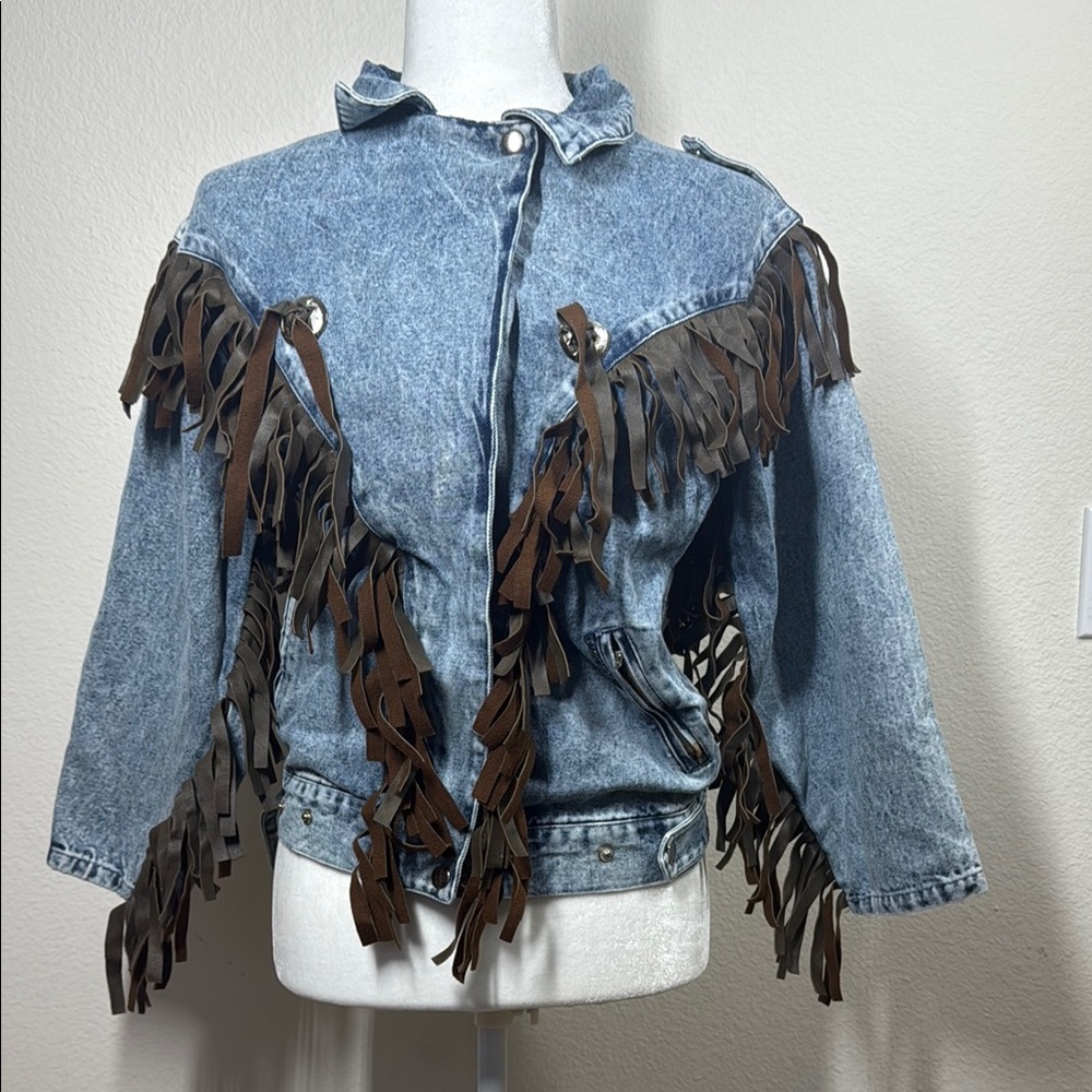 Gitano 80’s acid wash jacket
